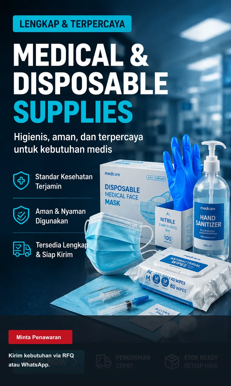 Campaign medical disposable supplies untuk fasilitas kesehatan