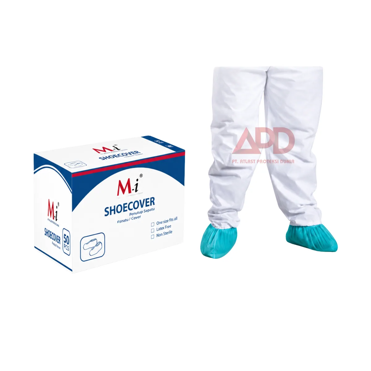 Foto produk M-I Shoes Cover Hijau 25 GSM